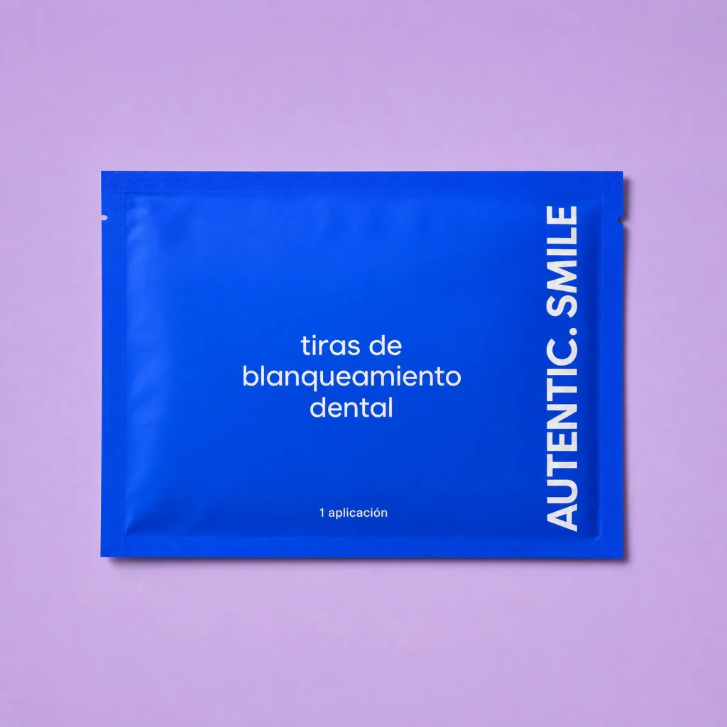 Bolsa de tiras blanqueadoras Autentic Smile, peróxido de carbamida 16 %